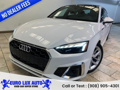 Arkona White 2024 Audi A5 Sportback 45 S Line Premium Plus