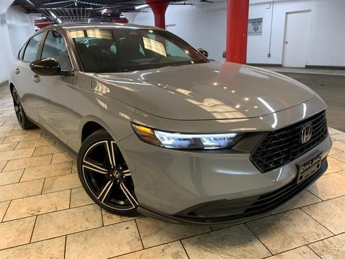 Urban Gray Pearl 2023 Honda Accord Hybrid Sport