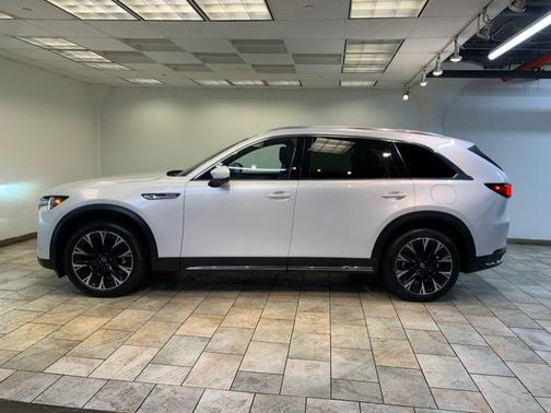 Rhodium White Premium 2024 Mazda CX-90 PHEV Premium Plus