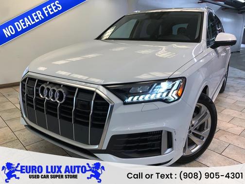 Glacier White Metallic 2023 Audi Q7 55 Prestige