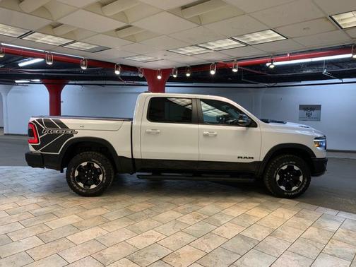 Bright White Clearcoat 2021 RAM 1500 Rebel