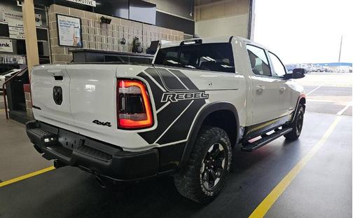 Bright White Clearcoat 2021 RAM 1500 Rebel
