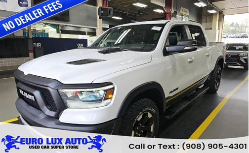 Bright White Clearcoat 2021 RAM 1500 Rebel