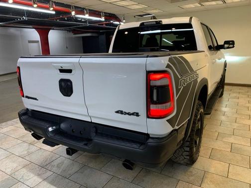 Bright White Clearcoat 2021 RAM 1500 Rebel