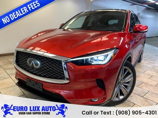 Dynamic Sunstone Red 2021 INFINITI QX50 SENSORY AWD