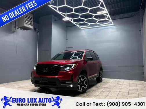 Radiant Red Metallic II 2022 Honda Passport AWD Elite