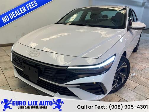 Serenity White 2025 Hyundai ELANTRA SEL
