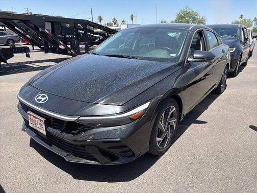 Black 2025 Hyundai ELANTRA Limited