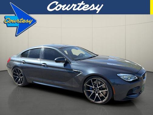 Gray Metallic 2017 BMW M6 Gran Coupe