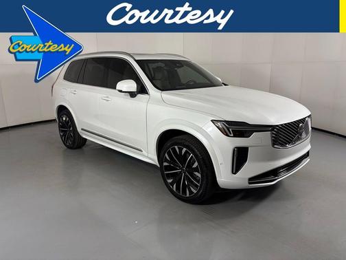 Crystal White Pearl 2026 Volvo XC90 Plug-In Hybrid T8 Plus 7-Seater