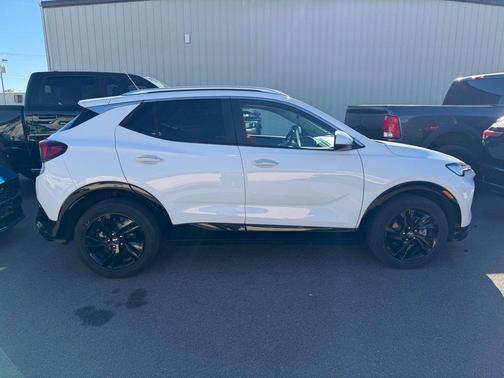 Summit White 2024 Buick Encore GX Sport Touring