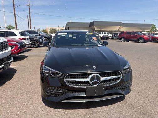 Black 2025 Mercedes-Benz C-Class C 300 4MATIC