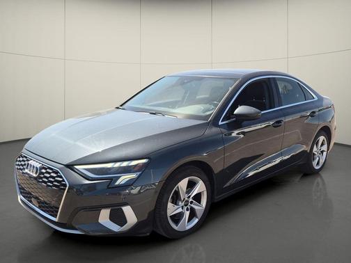 Manhattan Gray Metallic 2024 Audi A3 40 Premium