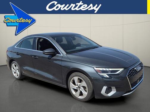 Manhattan Gray Metallic 2024 Audi A3 40 Premium