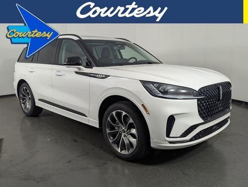 Pristine White 2025 Lincoln Aviator Premiere