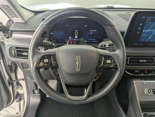 Pristine White 2025 Lincoln Aviator Premiere
