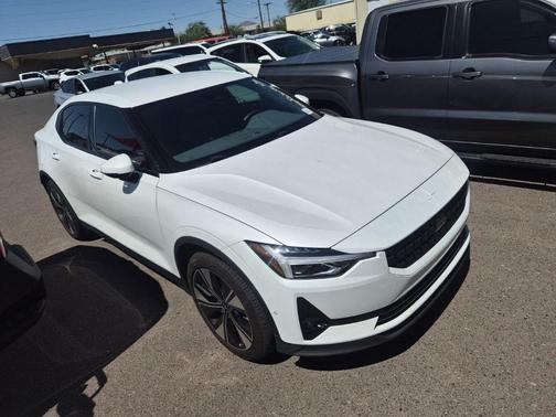 Snow Metallic 2023 Polestar 2 Long Range Dual Motor