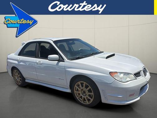 Satin White Pearl 2007 Subaru Impreza WRX Sti