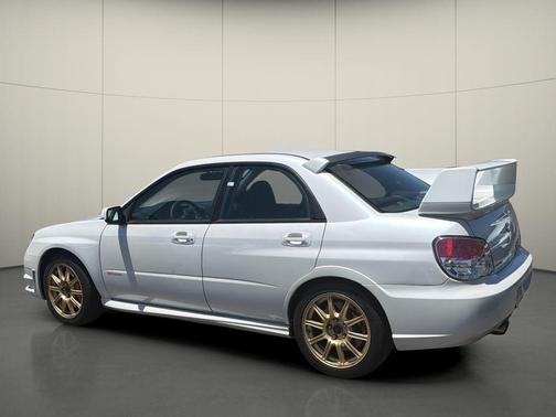 Satin White Pearl 2007 Subaru Impreza WRX Sti