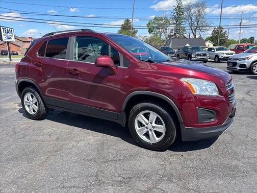 Crimson Metallic 2016 Chevrolet Trax LT