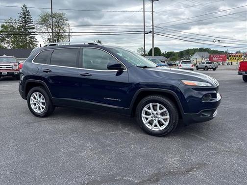 True Blue Pearl Coat 2016 Jeep Cherokee Latitude