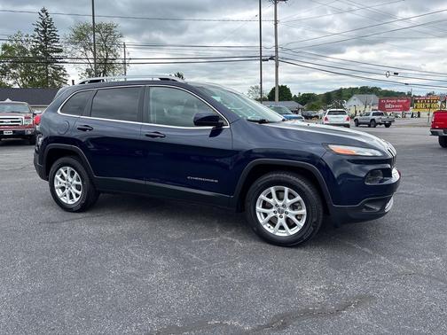 True Blue Pearlcoat 2016 Jeep Cherokee Latitude