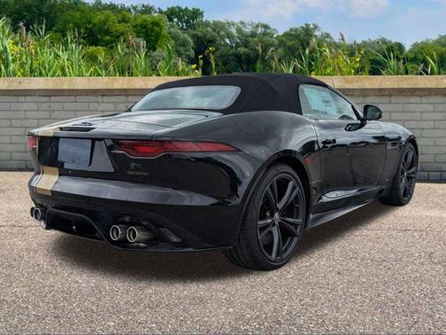 Santorini Black Metallic 2024 Jaguar F-TYPE P575 R75 AWD Automatic