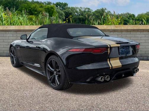 Santorini Black Metallic 2024 Jaguar F-TYPE P575 R75 AWD Automatic