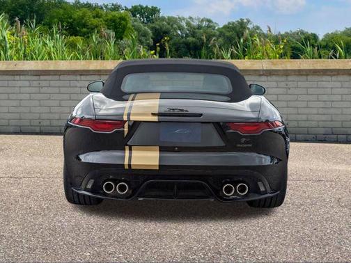 Santorini Black Metallic 2024 Jaguar F-TYPE P575 R75 AWD Automatic