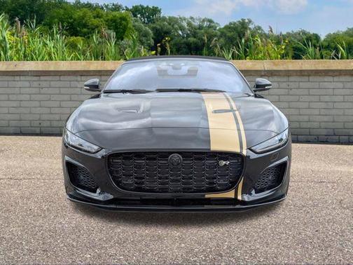 Santorini Black Metallic 2024 Jaguar F-TYPE P575 R75 AWD Automatic