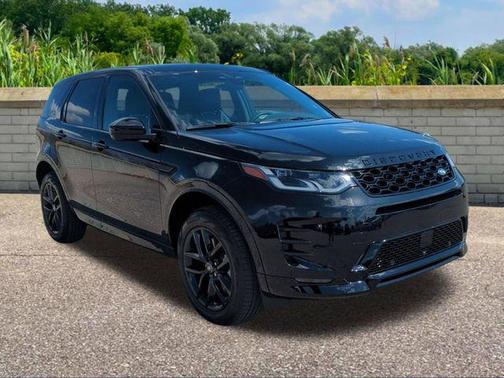 Santorini Black Metallic 2026 Land Rover Discovery Sport Landmark