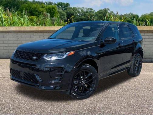 Santorini Black Metallic 2026 Land Rover Discovery Sport Landmark