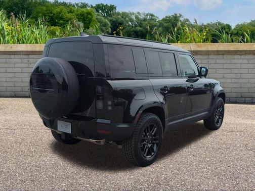 Santorini Black Metallic 2026 Land Rover Defender P300 S