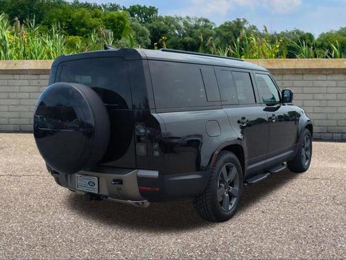 Santorini Black Metallic 2026 Land Rover Defender P300 S