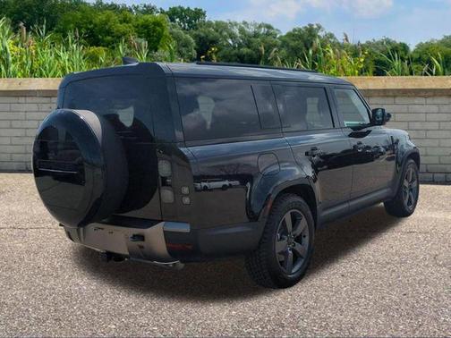 Santorini Black Metallic 2026 Land Rover Defender P300 S