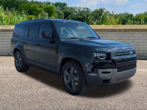 Santorini Black Metallic 2026 Land Rover Defender P300 S