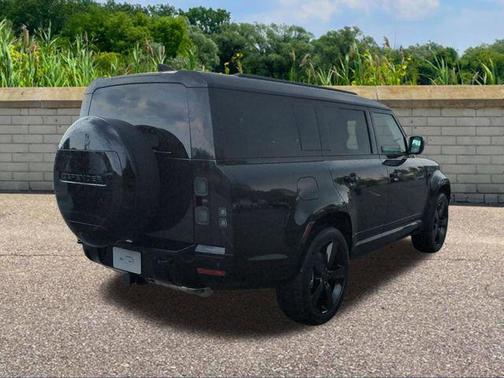 Santorini Black Metallic 2026 Land Rover Defender P400 X-Dynamic SE