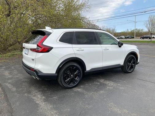 Platinum White Pearl 2023 Honda CR-V Hybrid Sport Touring
