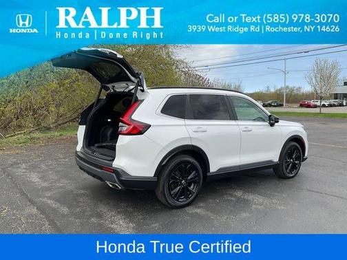 Platinum White Pearl 2023 Honda CR-V Hybrid Sport Touring