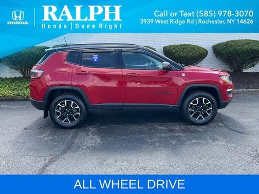 Redline Pearlcoat 2021 Jeep Compass Trailhawk