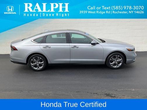 Lunar Silver Metallic 2023 Honda Accord EX