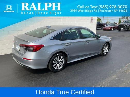 Lunar Silver Metallic 2023 Honda Civic LX