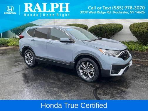 Sonic Gray Pearl 2021 Honda CR-V EX
