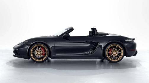 Jet Black Metallic 2024 Porsche 718 Boxster