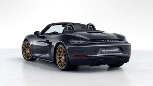 Jet Black Metallic 2024 Porsche 718 Boxster