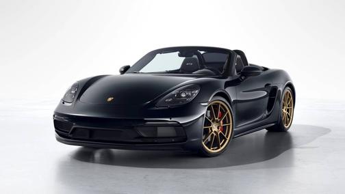 Jet Black Metallic 2024 Porsche 718 Boxster