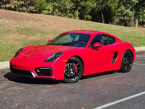 Guards Red 2015 Porsche Cayman