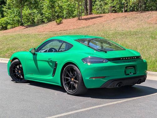 Python Green 2023 Porsche 718 Cayman