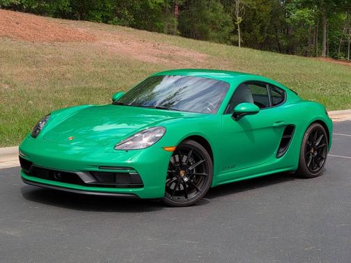 Python Green 2023 Porsche 718 Cayman
