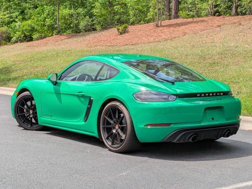 Python Green 2023 Porsche 718 Cayman